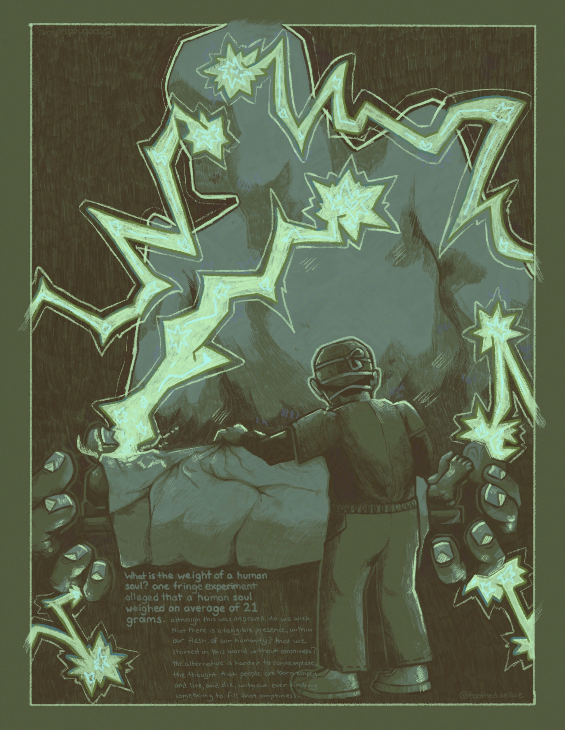 Weight of a Human Soul. A full description is available after this image.